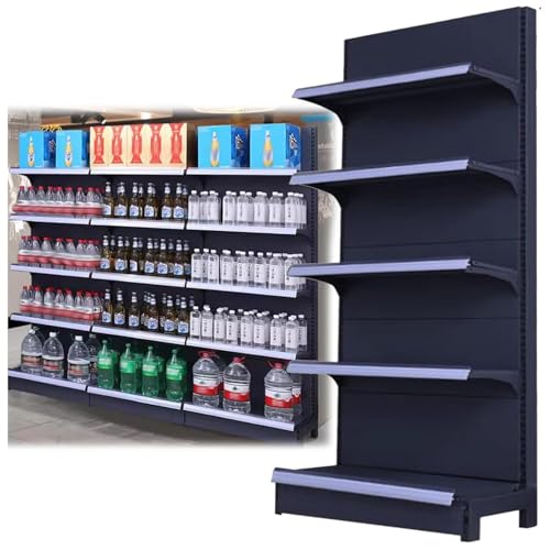 Retail Display Shelf Unit for Supermarket Snack Storage and Commercial Use in Convenience Stores and Gas Stations