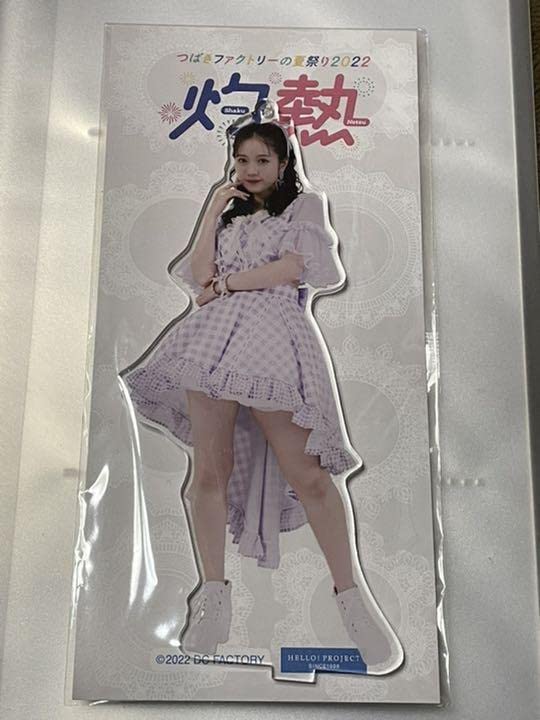 Amazon.co.jp: つばきファクトリー 谷本安美 灼熱 アクリルスタンド  