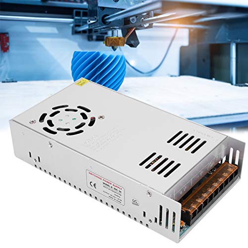 Image of AC to DC Converter, Aluminum Alloy Switch Power Supply Driver Adapter, DC24V LED Screen Strip Light 3D Printer Power Supply(S-500-24(24V /20.8A /500W) AC110 /220V±15%)