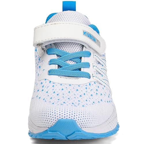 Image of KUBUA Kids Sneakers Lightweight Boys Girls Tennis Shoes | Breathable, Comfortable, Non Slip, Easy to Put On, Running, Walking, Gym, School, Daily Play, Toddler