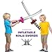 Fahacop 20 Pack 30 Inch Inflatable Katana Blow up Ninja Swords Inflatable Samurai Swords for Ninja Theme Birthday Cosplay Pool Party Supplies, 2 Colors