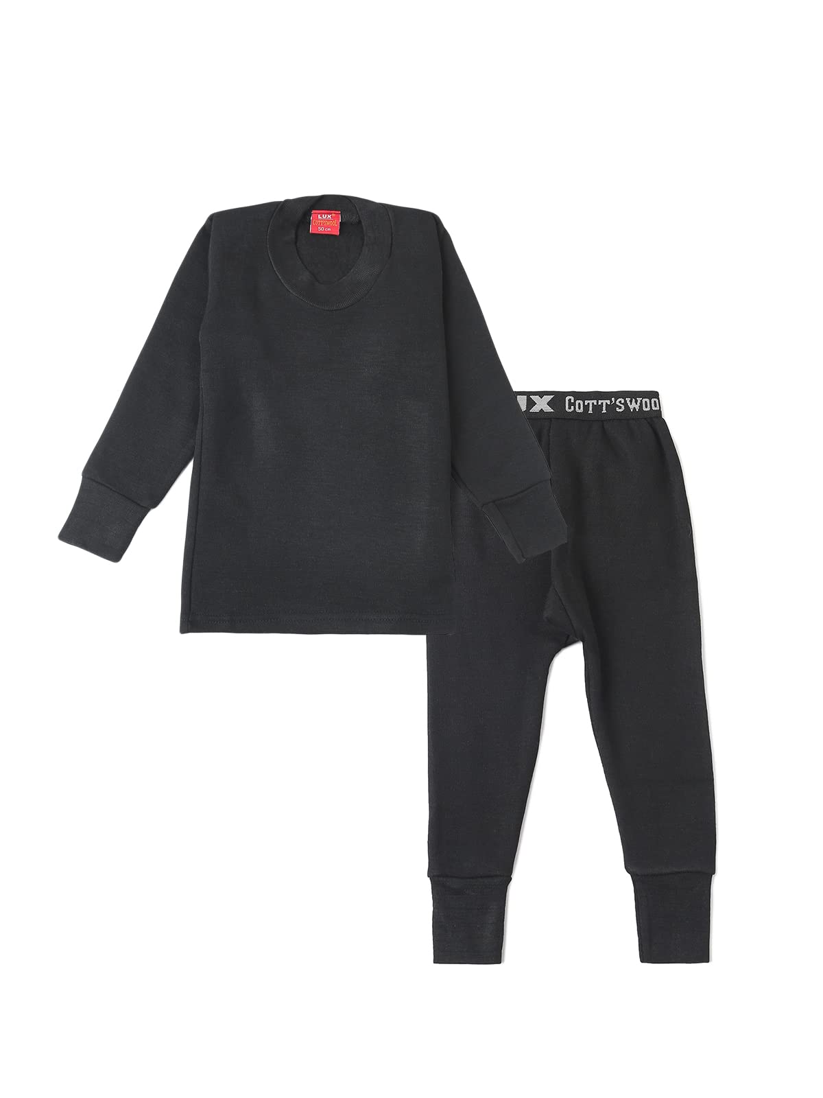 Lux Cott's WoolLux Cottswool Kids Thermal Top and Bottom Set