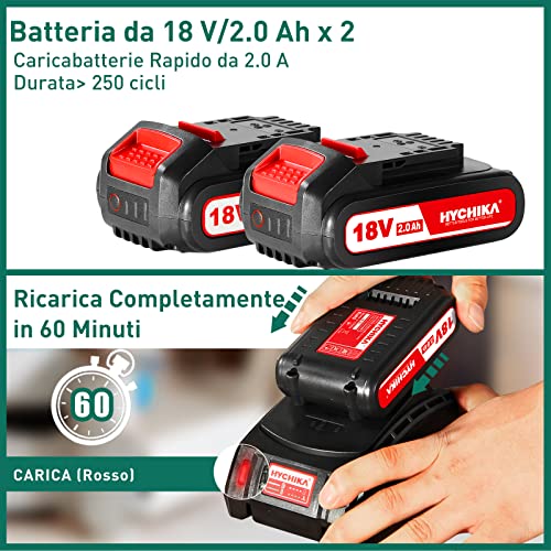Trapano Avvitatore Batteria 18V, Trapani Combinati...