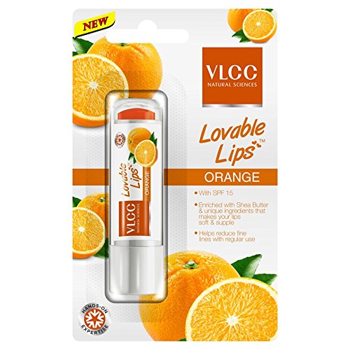 Buy VLCC Lovable Lips Lip Balm Orange, 4.5gm Online at Low Prices in