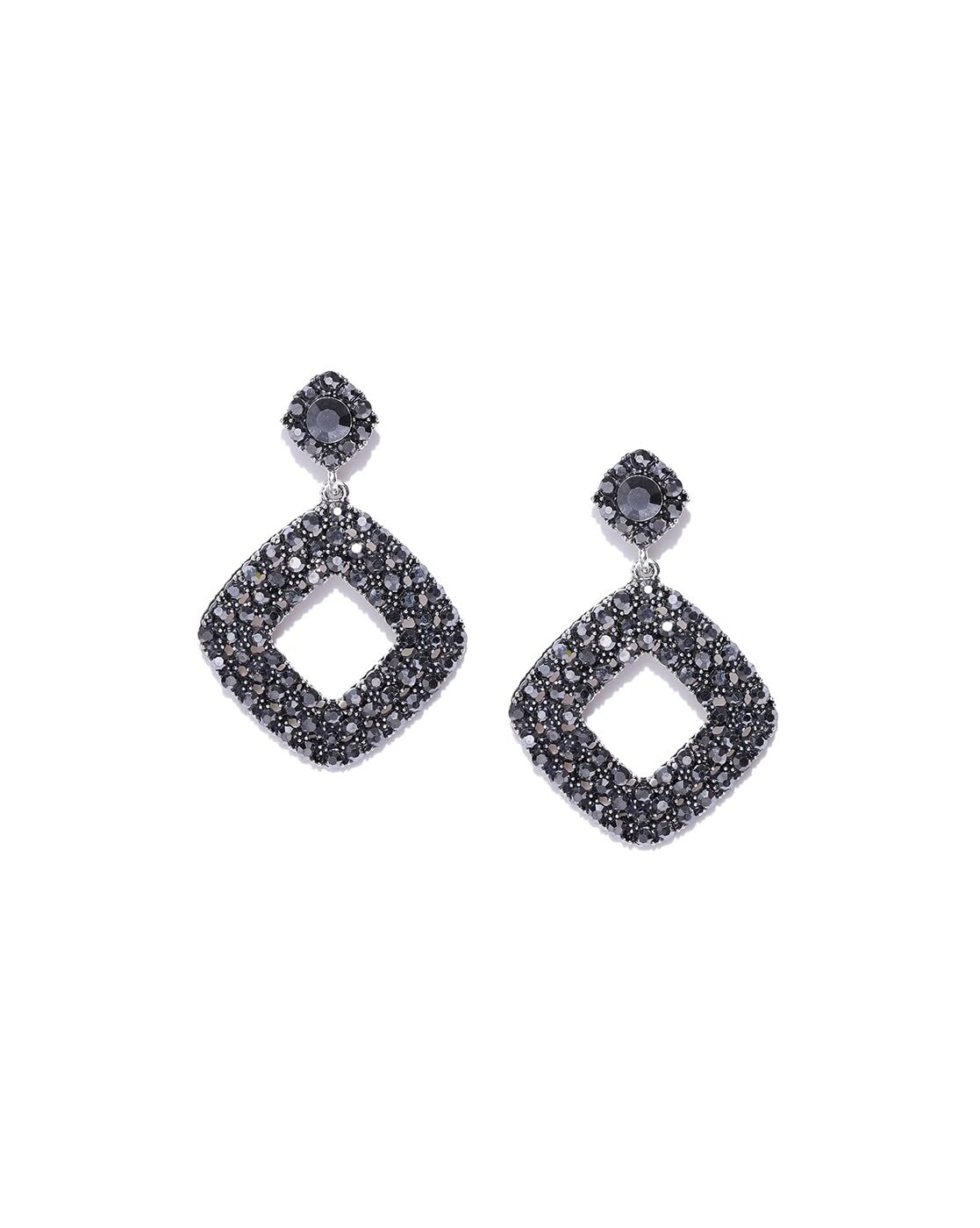 Valentine Special Western & Casual Silver Plated Drop Earrings For Womens & Girls I Light Weight I Wear At Any Occasion (B0CSKDJ92J) Amazon Price History, Amazon Price Tracker