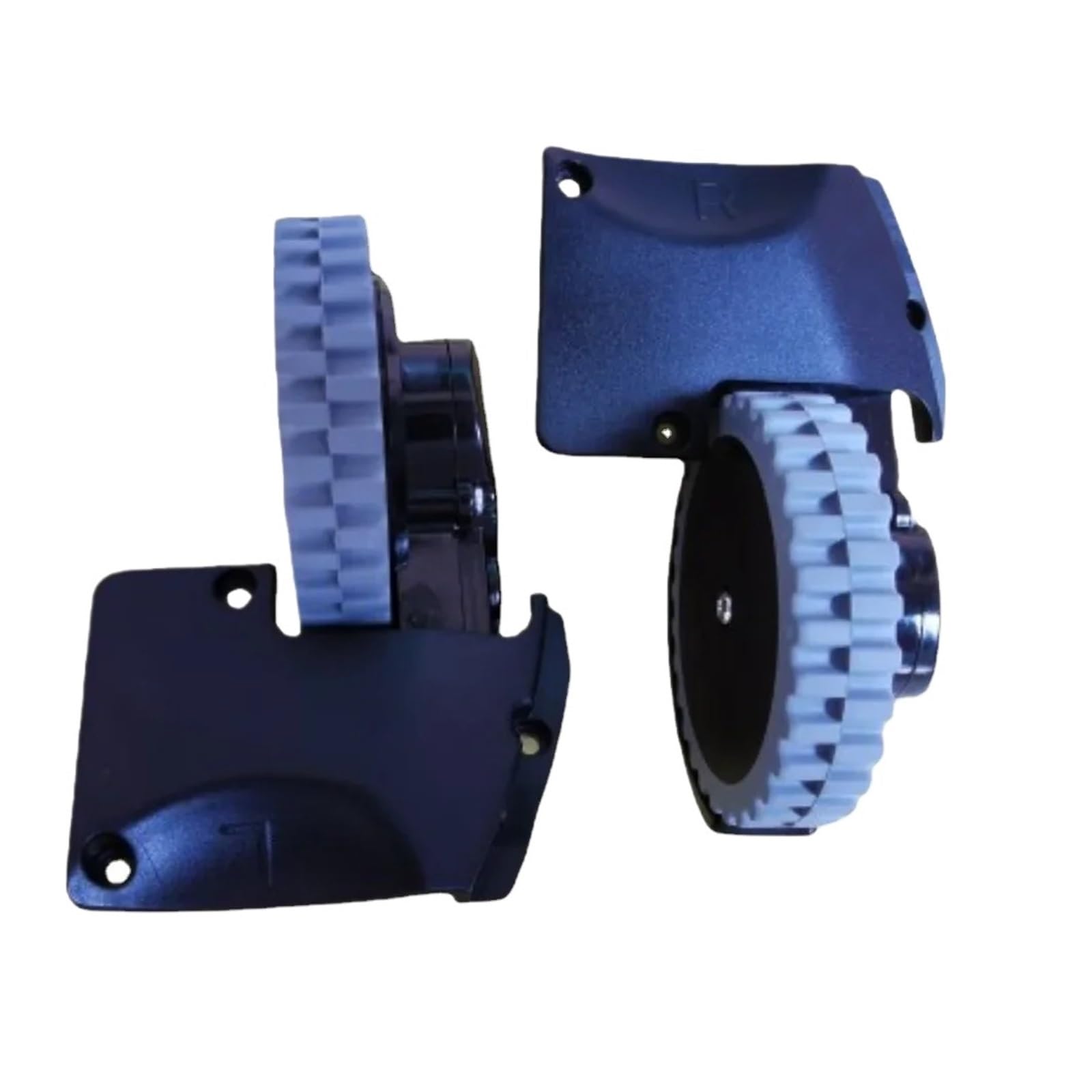Compatible con La Rueda De Aspiradora Robótica Bl,500 con Motores For Piezas De Aspiradora, Conjunto De Motor De Rueda De Repuesto(L+R)