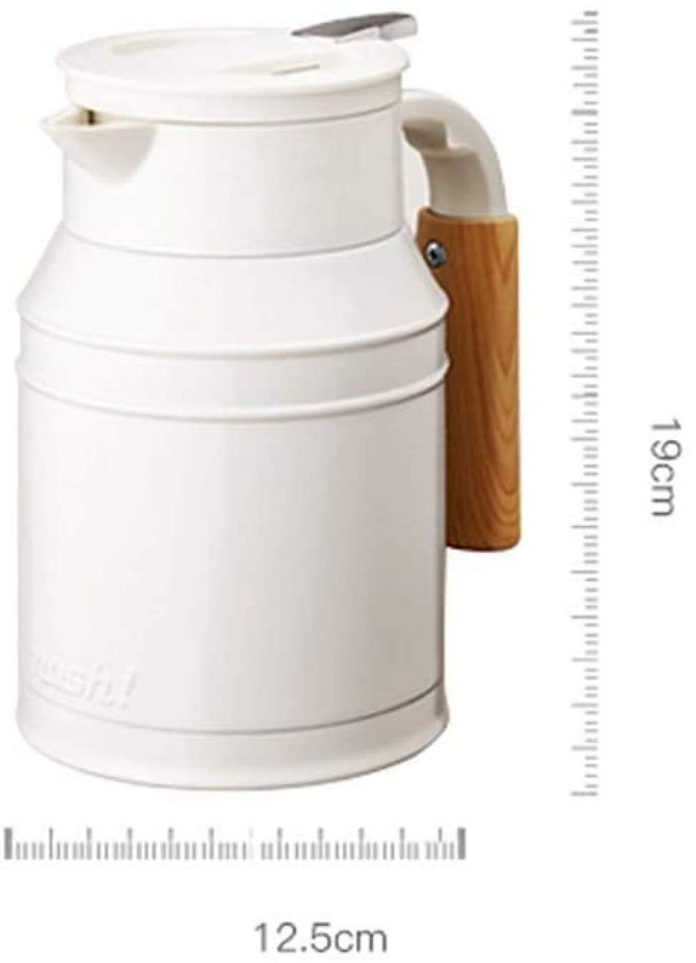 Jarra con Aislamiento Tarro con Aislamiento Al Vacío De Doble Capa Avanzado/Adecuado para Café, Té Y Leche Capacidad De 1 Litro para Mantener Líquidos Calientes o Fríos Botella Aislada