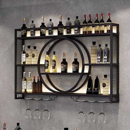 Casier à vin mural moderne à offrir aux passionnés d’œnologie