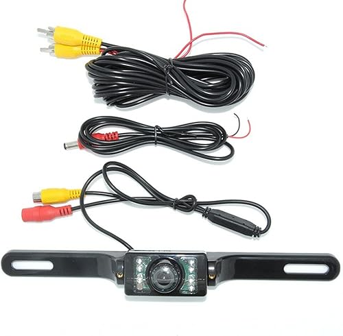 Miniatura 2 de Cámara de visión trasera de coche de asistencia de estacionamiento + 4.3 pulgadas LCD coloreado para coche monitor plegable 2 en 1 cámara de visión