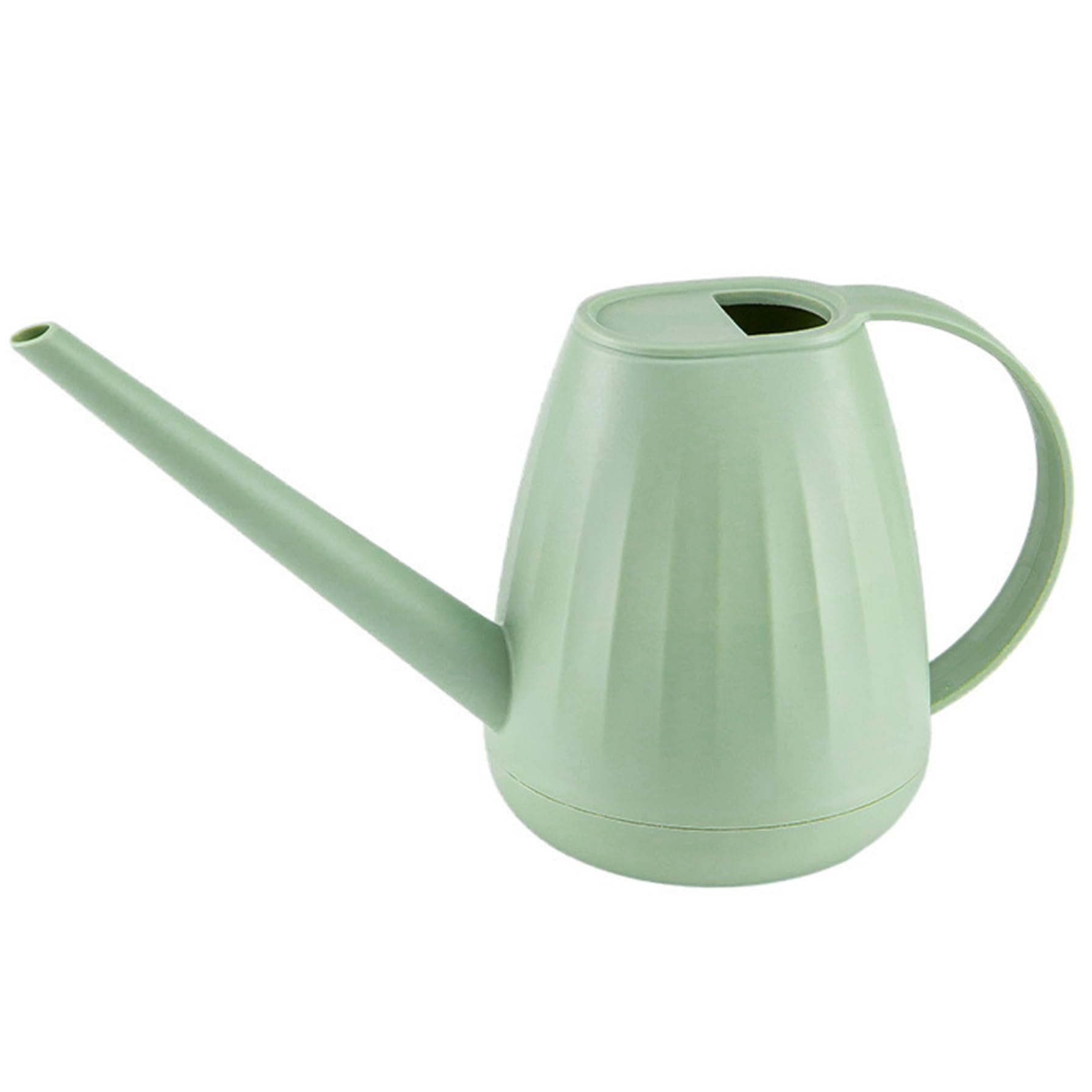 Arrosage de la plante d'intérieur avec ce pot de jardinage en plastique
