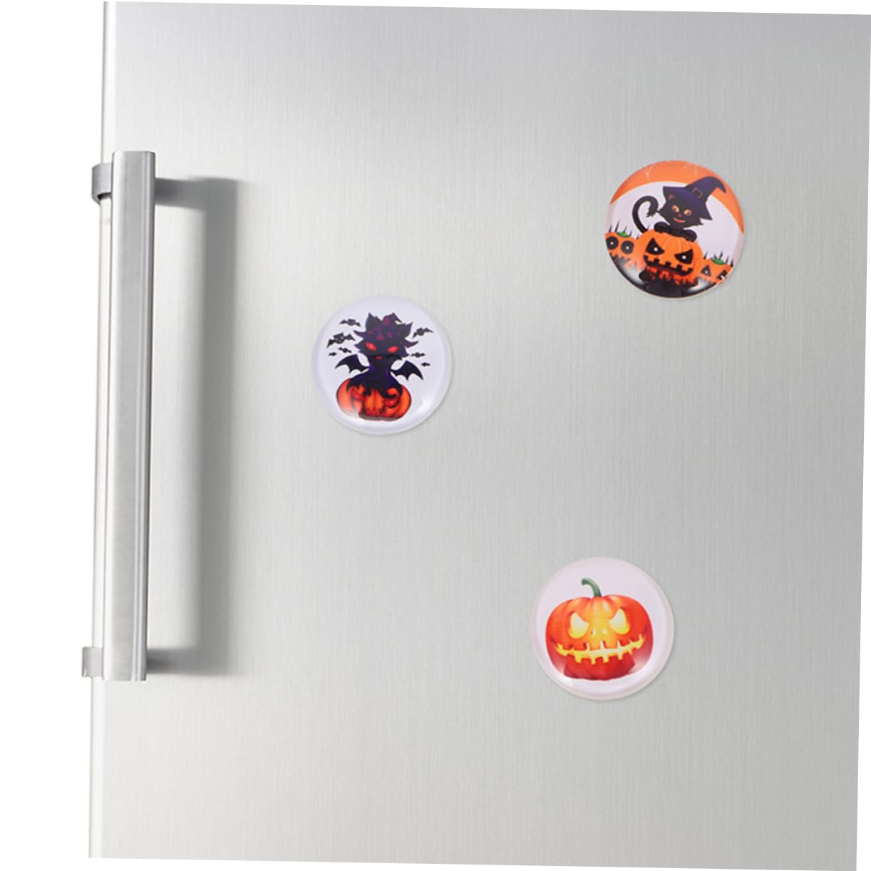 12 Magneti Frigo Halloween, Set Con Zucca E Scheletro, Decorazioni Simpatiche Per Casa E Ufficio - 4