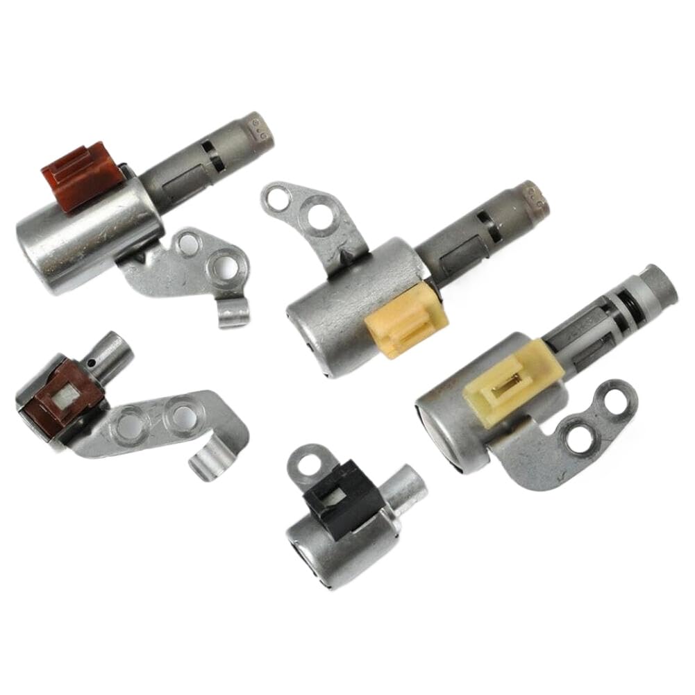 Aruwswoce Onecolor 5Pcs Transmission Solenoid U140e U241e Compatible With Automatic Transmission Drivetrain Parts