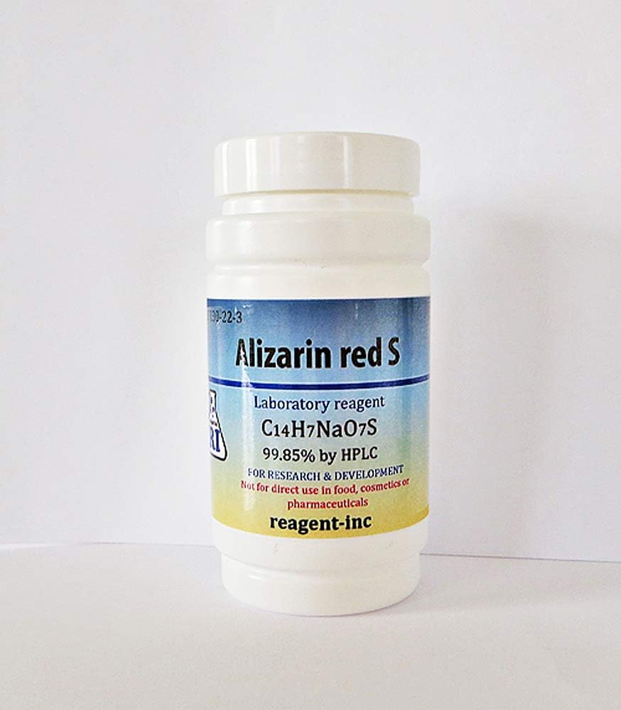 Alizarin Red S, ACS 99.85%, dye Content, Biological Stain, 50 g