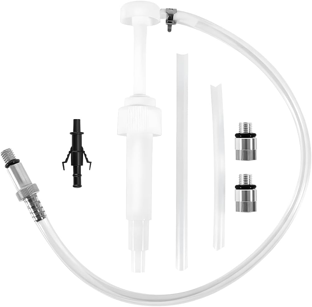 Car Transmision Fluid Pump Kit, Multi-Purpose Vehicle Brake Fluids Transfer Pumps with 3rd Hand Adapter, Automotive Gear Oil Transfer Extractor Kit, Universal for SUV RV Truck
