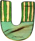 Lieferumfang 1x Buchstabe U Janosch Holzbuchstabe U farblich sortiert