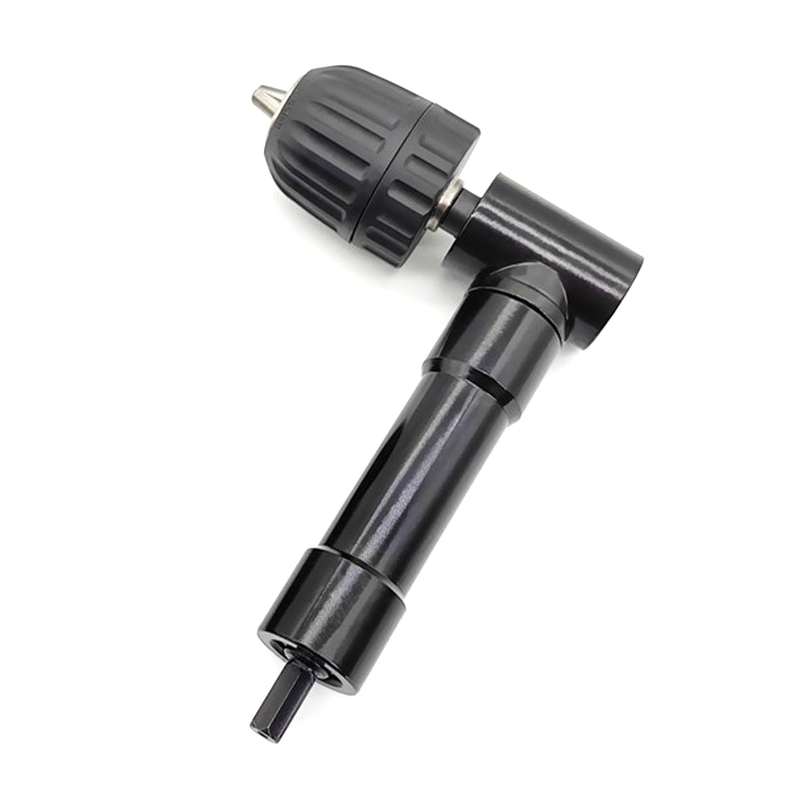 Right Angle Drill Adapter, 90 Degree 0.8-10mm Bend Extension, Drill Adapter Drill Attachment, 90° Extension Right Angle Chuck, Professional Cordless Drill Attachment