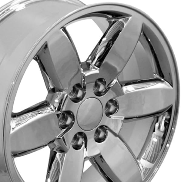 OE Wheels CV94-20085-6550-31C 20" Replica Wheel CV94 Fits Chevrolet Silverado Rim 20x8.5 Chrome Wheel