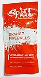 SPLAT Splat Hair Color 1.5 Oz Individual Packs Orange Fireballs