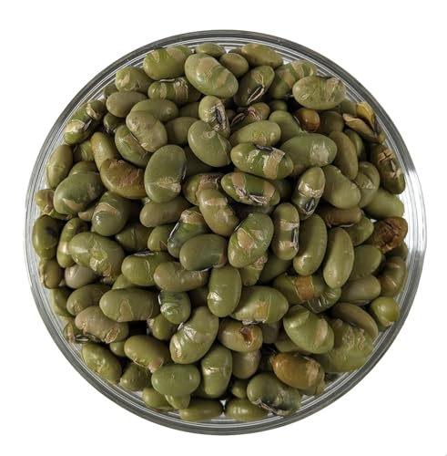 Image of Namo Organics - Roasted Salted Edamame Beans - 250g (46% Protein, 17% Fiber, Lightly Salted Young Green Soybeans, Highest Plant Protein Super snacks