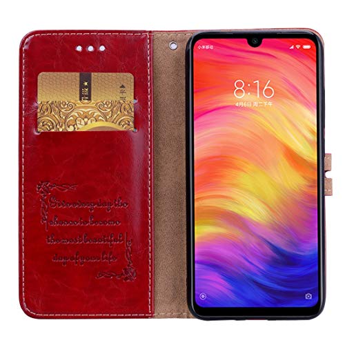 Coque cuir Xiaomi Redmi Note 7 clapet horizontal business