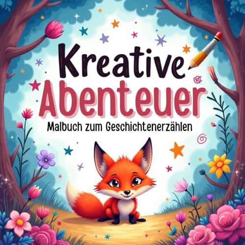 Kreative Abenteuer..... Malbuch zum Geschichtenerzählen: 50 spannende Szenen zum Lesen, Zeichnen und Fantasieren – Perfekt für Kinder ab 6 Jahren!