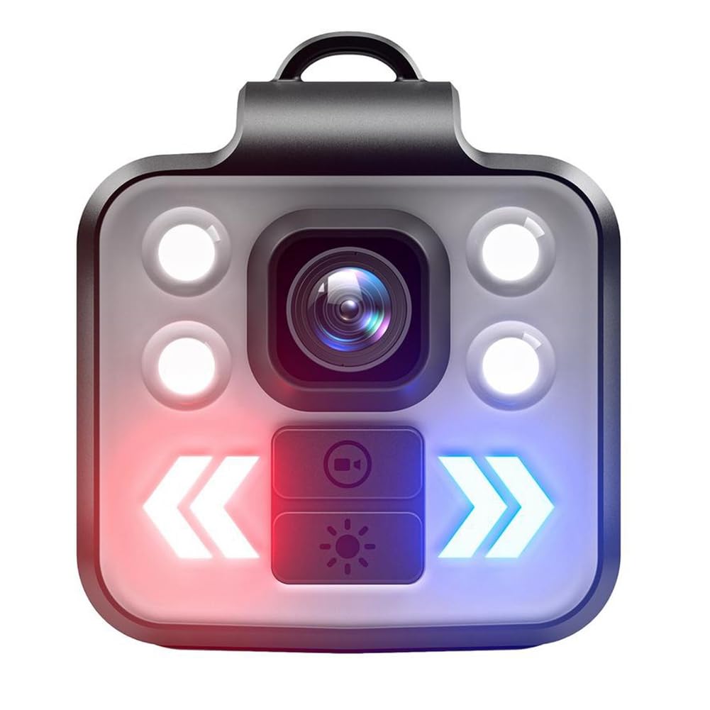 Mini videocamera per il corpo Videoregistratore sportivo per visione notturna Registratore 1080P HD per applicazione della legge all'aperto domestica