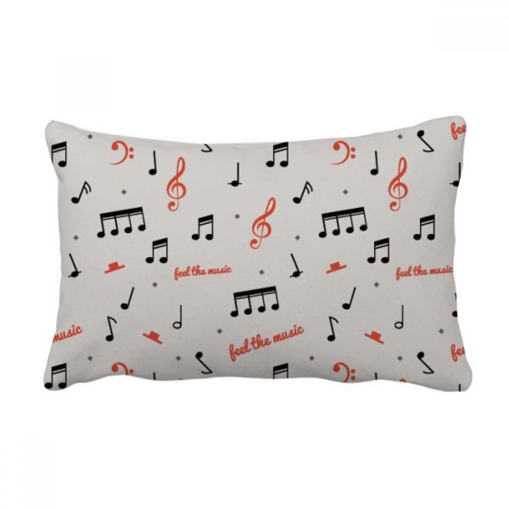 Coussin lombaire musique soulager le dos sur le canapé du salon en couleur