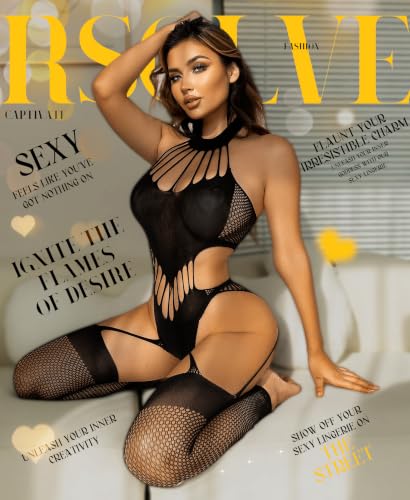 RSLOVE Fishnet Bodystocking for Women - Sexy Lingerie Sets Rave Outfits - image 2