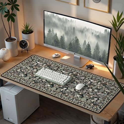 AnyShock ��^�f�X�N�}�b�g�A�X�e�b�`�G�b�W �H�̐X �f�X�N�}�b�g ���炩�ȃ}�E�X�p�b�h L�T�C�Y �I�t�B�X�z�[���p�\�t�g�f�X�N�p�b�h 35.4 x 15.7�C���` (�u���b�N�t���[����)