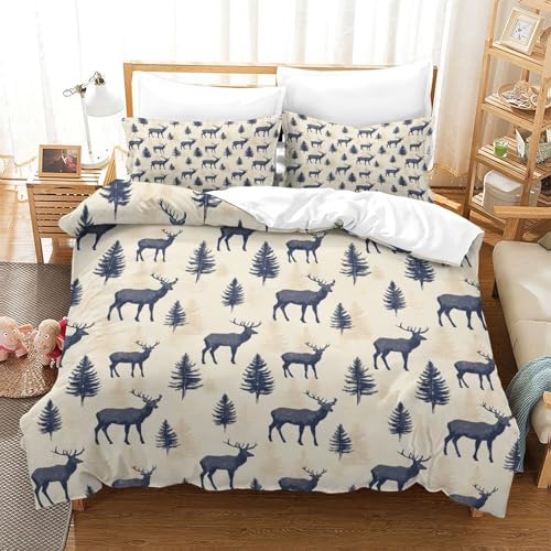 Parure de lit cerf ultra douce en microfibre de qualité supérieure - 3