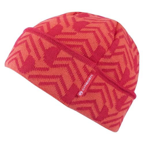 Citroën - Bonnet en Laine pour Homme - Taille Unique - Noir - Idéal pour l'hiver Accessoire de Mode Idée Cadeau pour Fans de Voitures - Produit Officiel de...