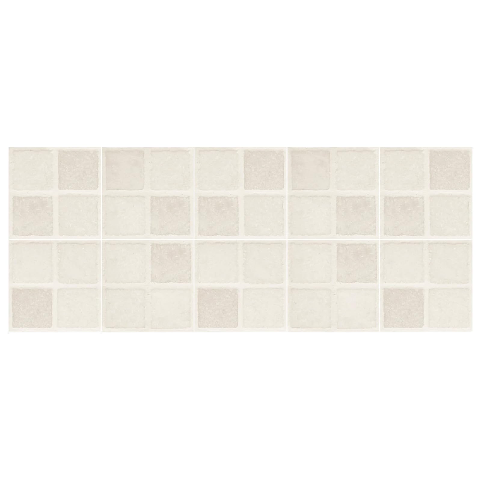 CAKEEYUM 10 Sheets Tile Stickers 8x8 Self Adhesive Heat-Resistant Waterproof PVC Peel and Stick Backsplash for Kitchen Bathroom Home, Beige Peel and Stick Backsplash, and Tile, and Stic