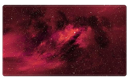 EDGFRTOIO Galaxy Red Mana Spielmatte