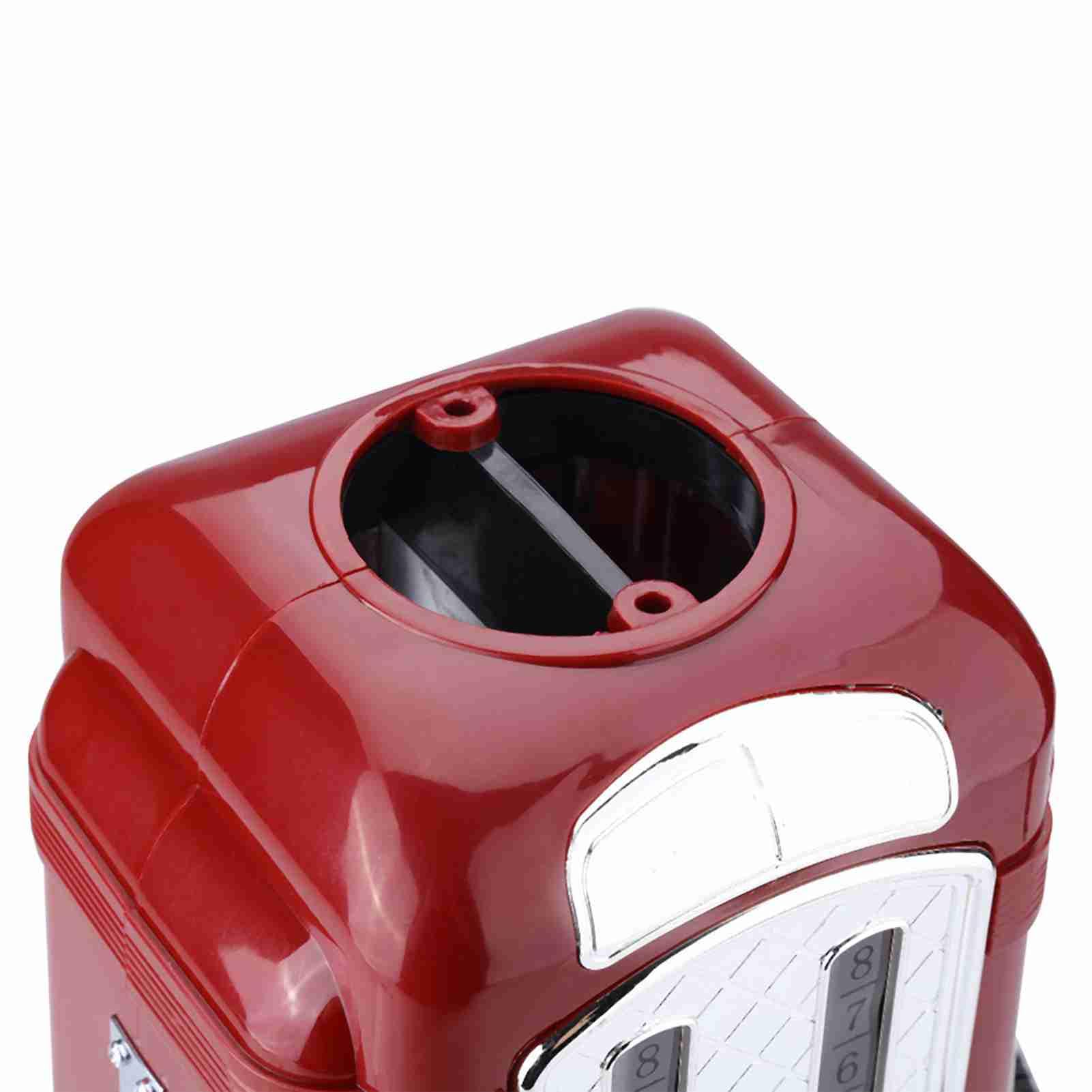 Dispensatore di Birra Portatile con Doppia Pompa, Erogatore Vino e Birra 1000 ml, Macchina per Bevande a Pressione, Ideale per Feste e Aperitivi (Rosso)