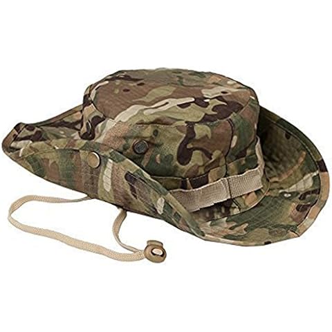 Leisial Sombrero Camuflaje Anti-UV Outdoor para Adulto Unisexo Cover