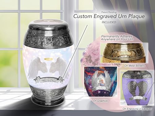 Image of Guardian Angel Cremation Urns for Human Ashes Adult Female Angel Urns