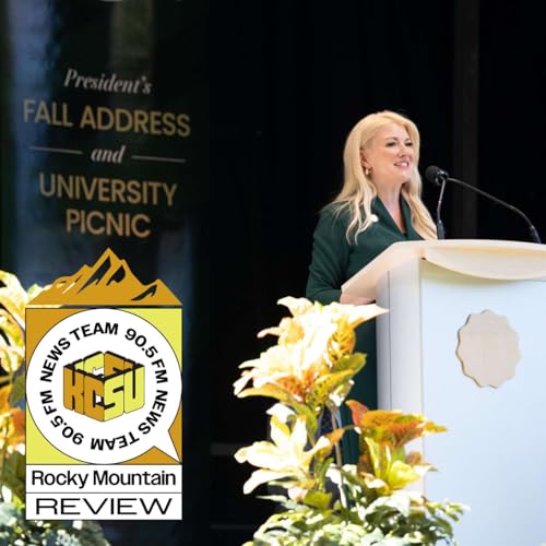『Amy Parsons and CSU host 2025 Fall Address, Walk between Fort Collins and Loveland to take place in support of Gaza, Israel and Hamas agree to first phase of ceasefire』のカバーアート