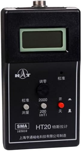 Miniatura 3 de Medidor Gauss Medidor Digital Tesla Medidor Fluxmeter Superficie Magnético Campo Probador HT20