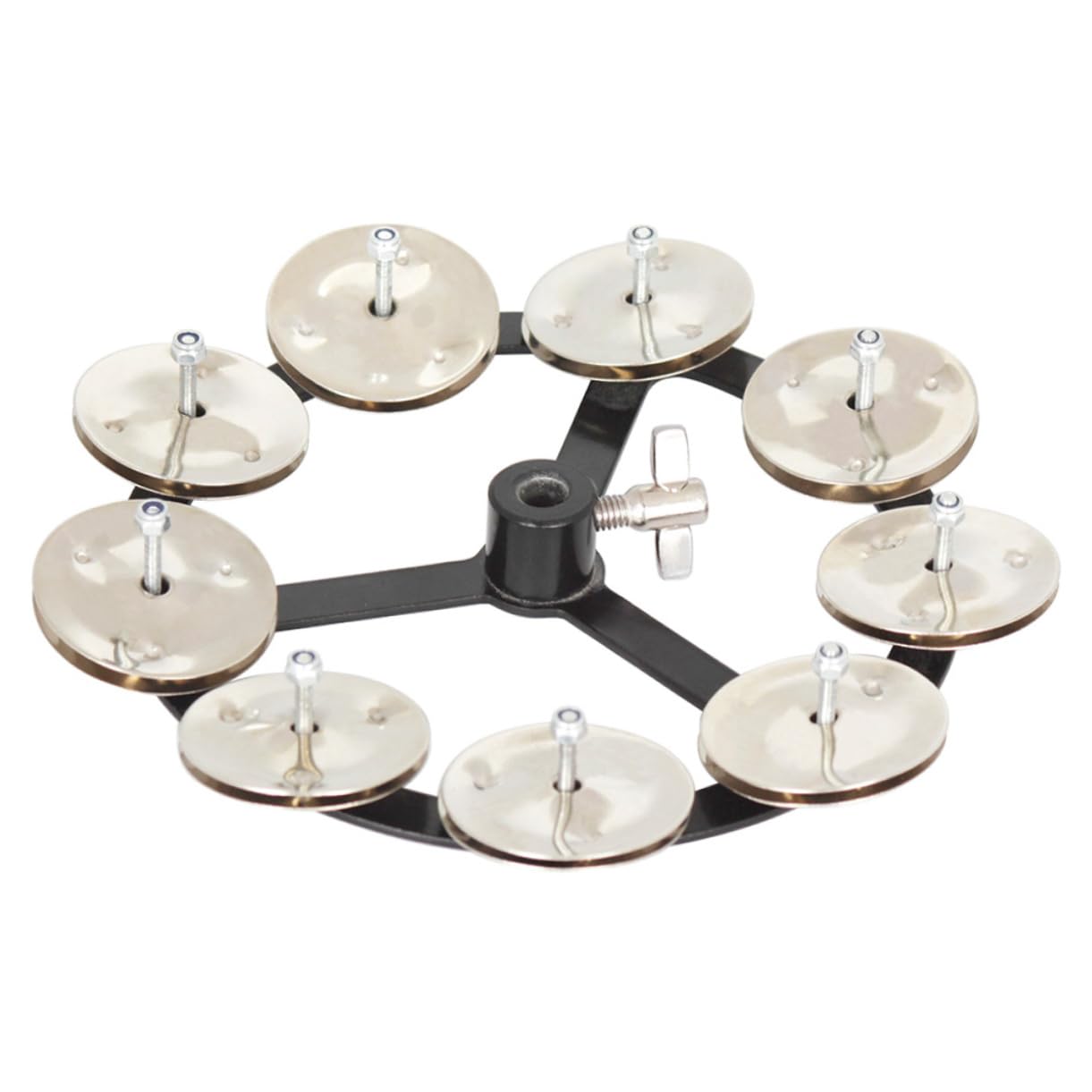 Campana de Hi-hat de Cobre Plata para Batería, Profesional