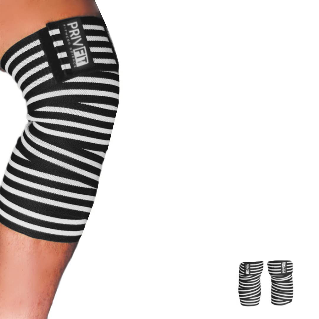 Knee Wraps for Squats - Knee Support Weight Lifting, Knee Straps for Weightlifting, Gym, Powerlifting, Crossfit, WOD, Cross Training, Women & Men (B09Q8MPSPG) Amazon Price History, Amazon Price Tracker