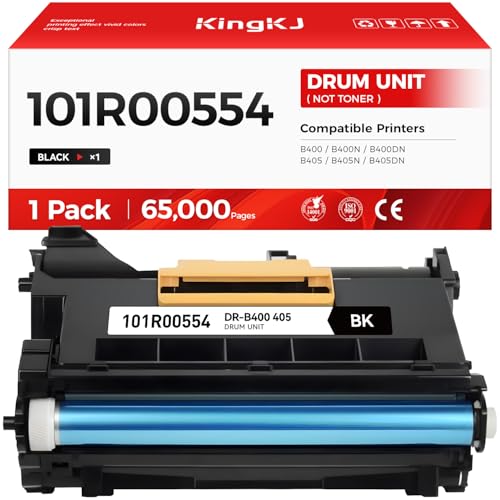 VersaLink B400 B405 Drum Unit (Not Toner) Black 1-Pack Replacement for Xerox 101R00554 Image-Drum Compatible with Xerox VersaLink B400 B400N B400DN B405 B405N B405DN Laser Printer All-in-One Copier
