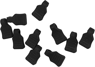 SPYMINNPOO RC Body Clips, 1/18 1/24 Body Clips Pins with Fixing Bracket Stable Reliable Small Replaceable Practical Remote Control Car Accessories (Black)