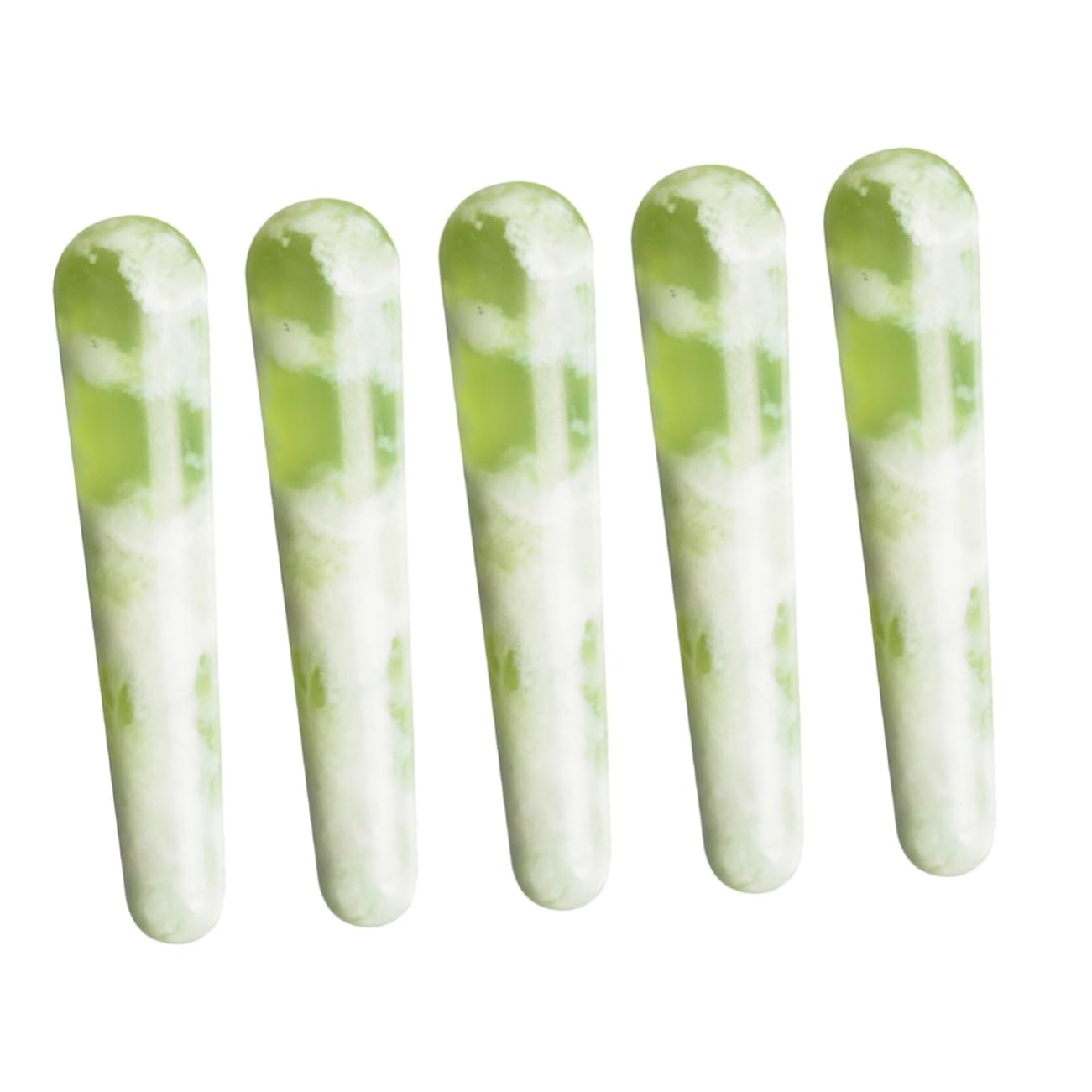 Healvian 5St Massagestab Fußmassagegerät Handmassagegerät Jade-Massagegeräte Akupressurstab massieren Meridian Werkzeug Akupunkturpunktstab Sehnenstock Fräulein