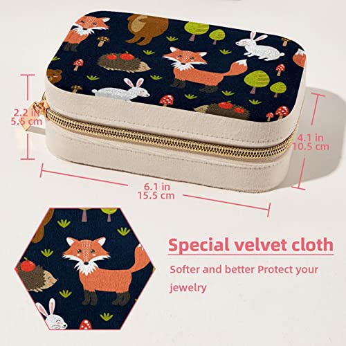 Boîte à bijoux portable hérisson : cadeau filles idéal - 6