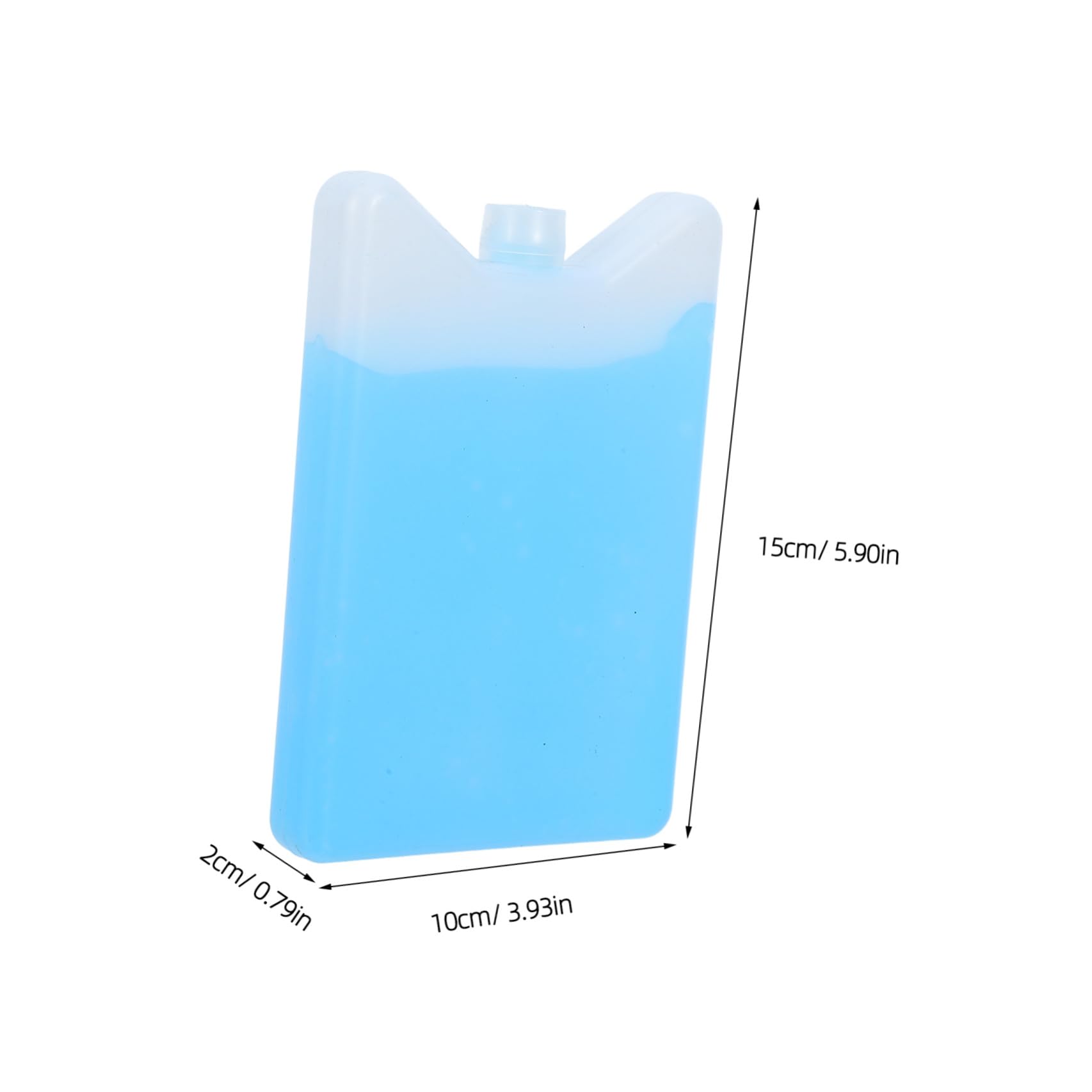 Toyvian 8 Pezzi Contenitore Termico per Alimenti Freddi Portatile capacità Refrigerante, per Picnic e Campeggio, Design Riutilizzabile Senza necessità di Acqua