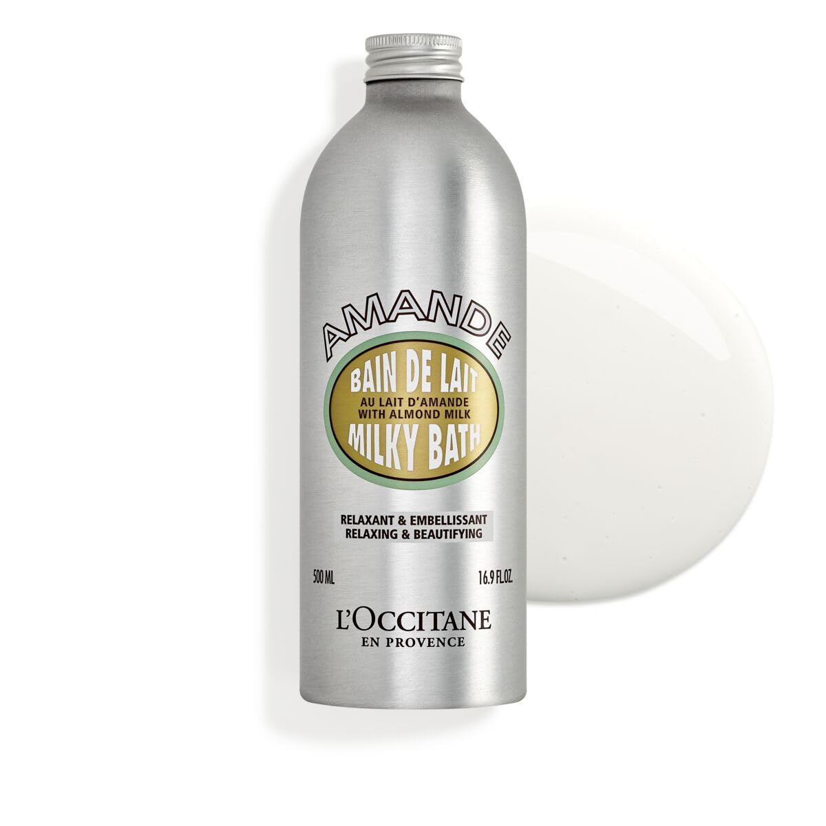 L'OCCITANE - Leche de baño Almendra - 500 ml - Fabricado en Francia