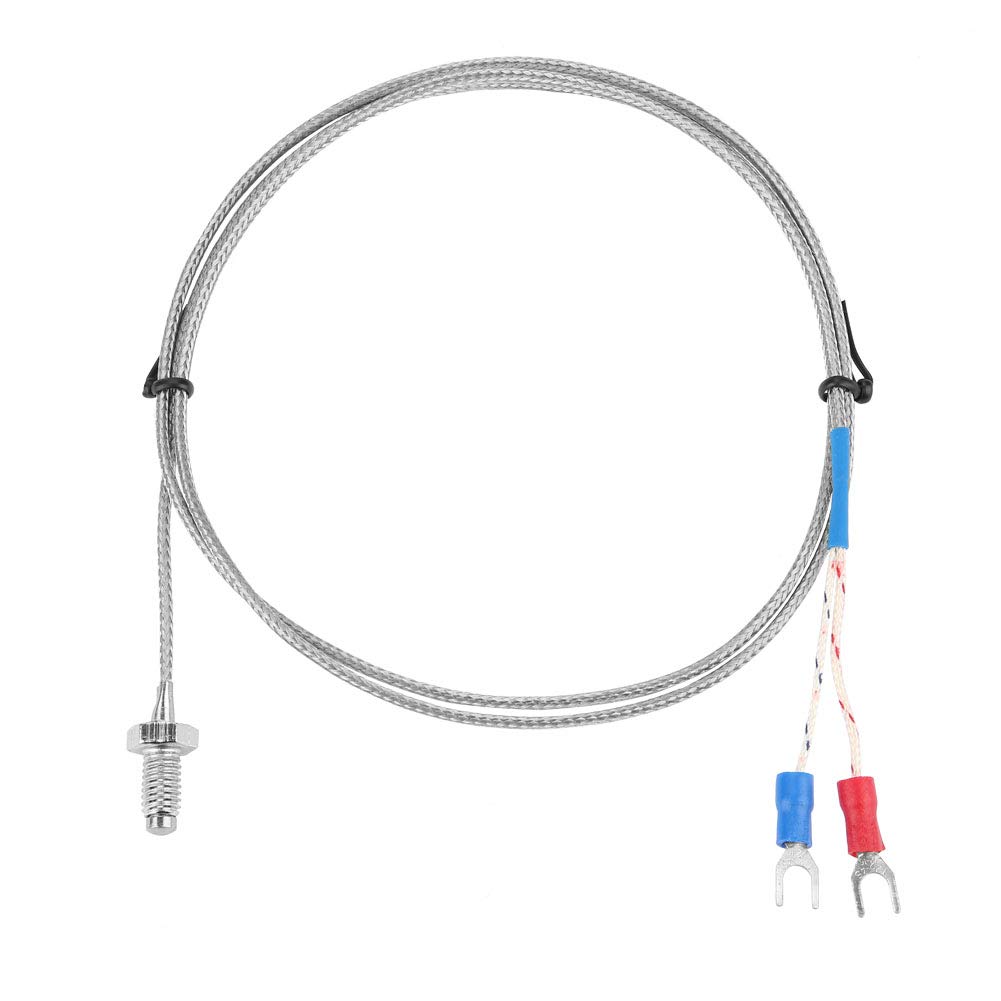 400℃ Universal K Type Thermocouple Sensor with M6 Thread Probe High
