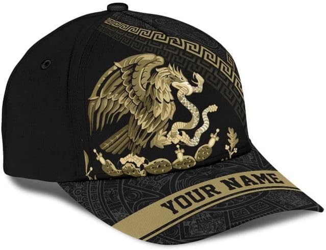 Miniatura 3 de Sombrero de México personalizado, sombreros mexicanos para hombres y mujeres, gorras de béisbol con bandera de águila de México, gorras de béisbol