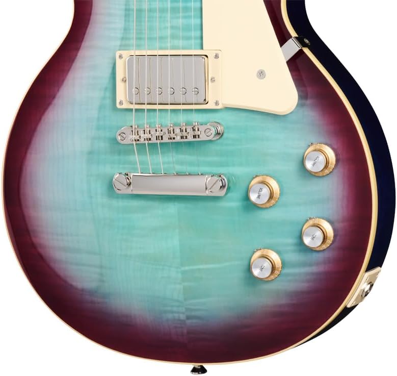 Epiphone Les Paul Standard 60s, Blueberry Burst for Sale in Canada | Zedem | Epiphone/Inspired by Gibson Les Paul Standard 60s Figured Blueberr | エレキギター
