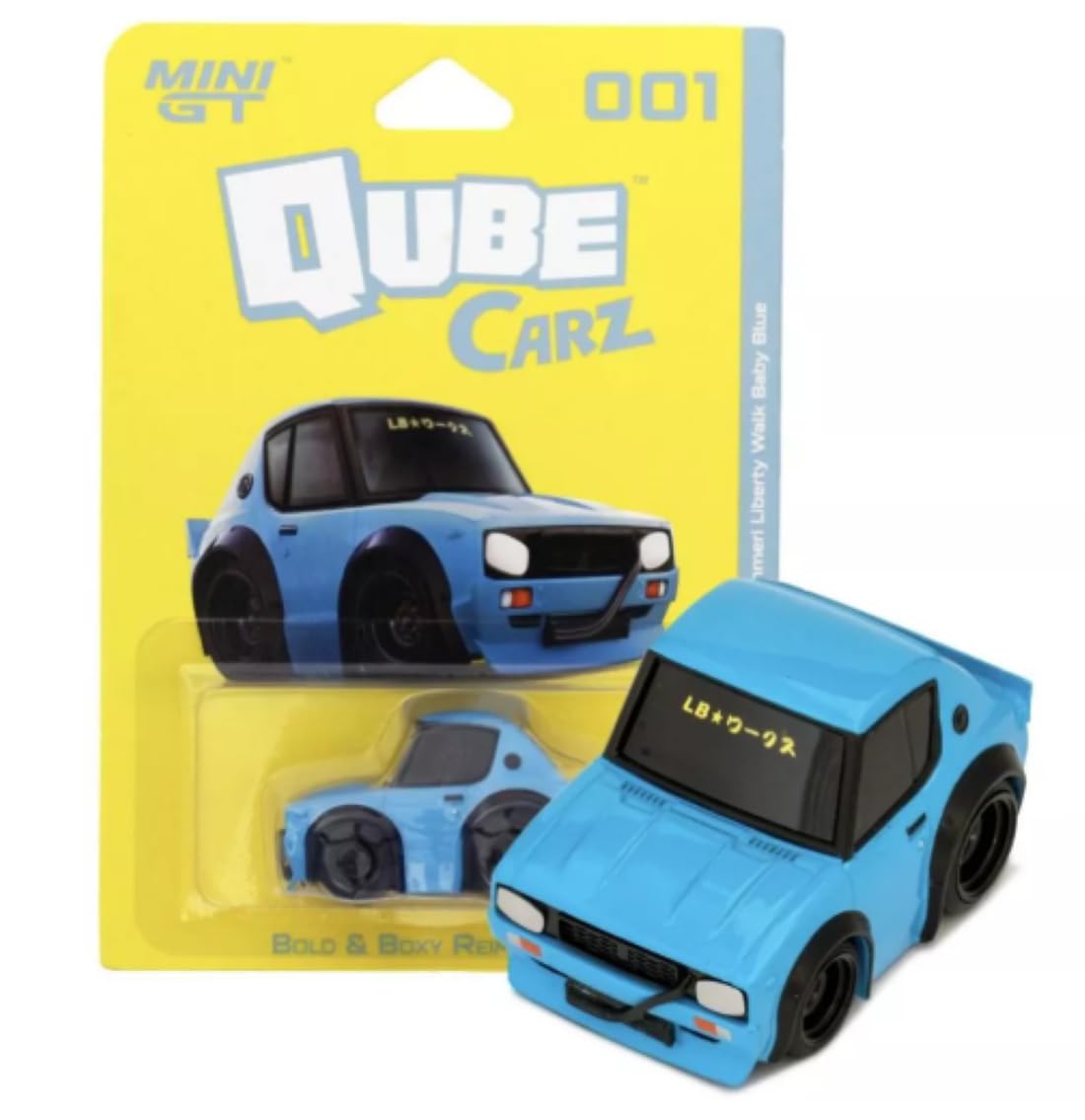 Amazon.com: DieCast Mini GT Qube Carz Nissan Skyline Kenmeri